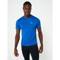 Ronhill Mens Core Running Short Sleeved Tee -Blue