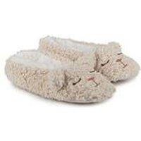 Totes Bear Novelty Footsie Socks - Bear Print