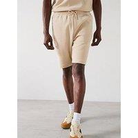 Very Man Textured Ottoman Shorts - Natural