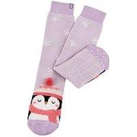 Totes Original Penguin Slipper Socks - Penguin Print