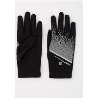 Ronhill Unisex Reflect Running Glove-Black
