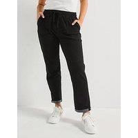 V By Very Curve Stretch Comfort Straight Leg Jean - Black