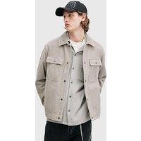 Allsaints Castleford Denim Jacket - Light Grey