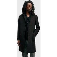 Allsaints Hal Overcoat - Black