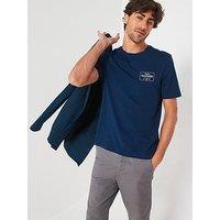 Tommy Hilfiger Monotype Printed Label T-Shirt - Navy