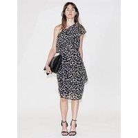 Religion One Shoulder Midi Dress - Multi