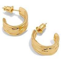 Katie Loxton Cleyo Waterproof Gold Hoop Earrings