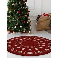 Maestro Christmas Circle Rug 133