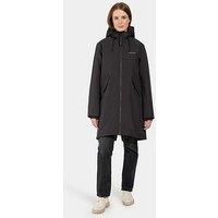 Didriksons Fia Womens Parka-Black