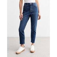 New Look Blue Hannah Straight Leg Jeans