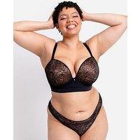 Curvy Kate Hey Girls Superplunge Strapless Multiway Bra - Black/Latte