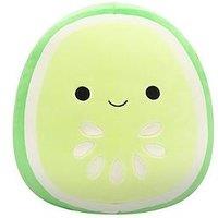 Squishmallows 12-Inch Medium Plush: Carmichael The Green Cucumber Slice
