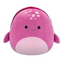 Squishmallows 12-Inch Medium Plush- Tudor The Maroon Leatherback Turtle