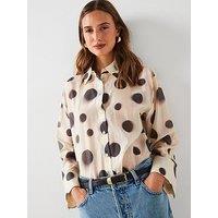 Mango Polka Dot Shirt