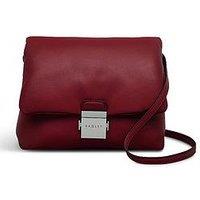 Radley Bond Court Small Flapover Crossbody - Dark Red