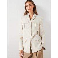 Mango Pocket Blazer Jacket