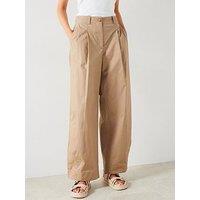 Mango Pleated Wide Leg Trouser