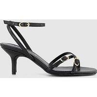 Office Mystic Strappy Sandals - Black