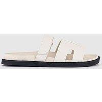 Office Serena Footbed Flat Sandal - White