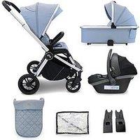My Babiie Mb450 3-In-1 Travel System - Steel Blue