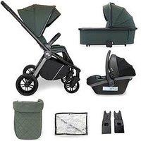 My Babiie Mb450 3-In-1 Travel System - Forest Green