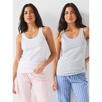 Everyday Jersey 2 Pack Cotton Vests