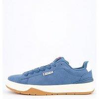 Tommy Jeans Suede Skater Sneakers - Blue