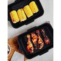 Tower 2 X Rectangular Solid Air Fryer Trays