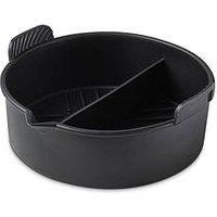 Tower Round Solid Air Fryer Tray With Divider