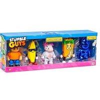Stumble Guys 4.5" Action Figures 5Pk Window Box - Mr. Stumble, Banana Guy, Sprinkles, Cerial Killer, Dynamitron