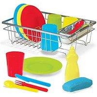 Melissa & Doug Wash & Dry Dish Set