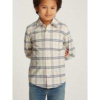 Tommy Hilfiger Boys Checked Shirt - Beige