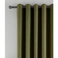 Catherine Lansfield Wilson Blackout Thermal Eyelet Door Curtain