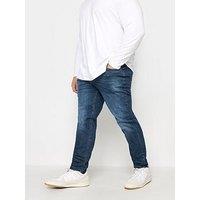Badrhino Mid Rinse Denim Jeans - 34" Leg Length