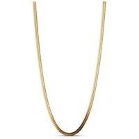 Enamel Copenhagen Caroline Necklace, 18Ct Yellow Gold Plated 925 Sterling Silver