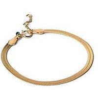 Enamel Copenhagen Caroline Bracelet, 18Ct Gold Plated 925 Sterling Silver