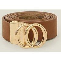 Accessorize Reversible Gold Belt