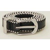 Accessorize Skinny Stud Edge Belt