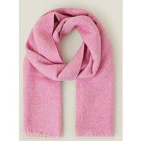 Accessorize Pink Double Faced Plain Blanket