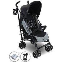 My Babiie Mb02 Plus Black Lightweight Stroller
