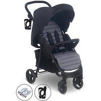 My Babiie Mb30 Plus Pushchair - Black / Grey