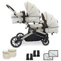 My Babiie Mb33 Tandem Pushchair - Ivory