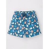 Mini V By Very Boys Sea Animal Swim Short - Multi