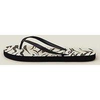 Accessorize Zebra Print Flip Flops - Multi