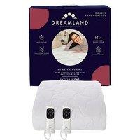 Dreamland Love Mornings All Season Heated Cotton Duvet- Double Dual
