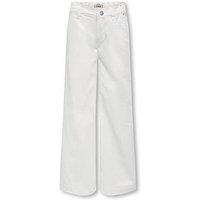 Only Kids Girls Comet Wide Leg Jeans - White