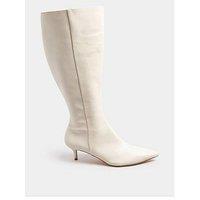 Long Tall Sally Knee High Pointed Pu Boot