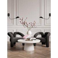 Lpd Home Freyja Black Boucle Chair