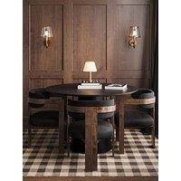 Lpd Home Juno Black Dining Table