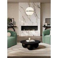 Lpd Home Kenji Matte Black Coffee Table